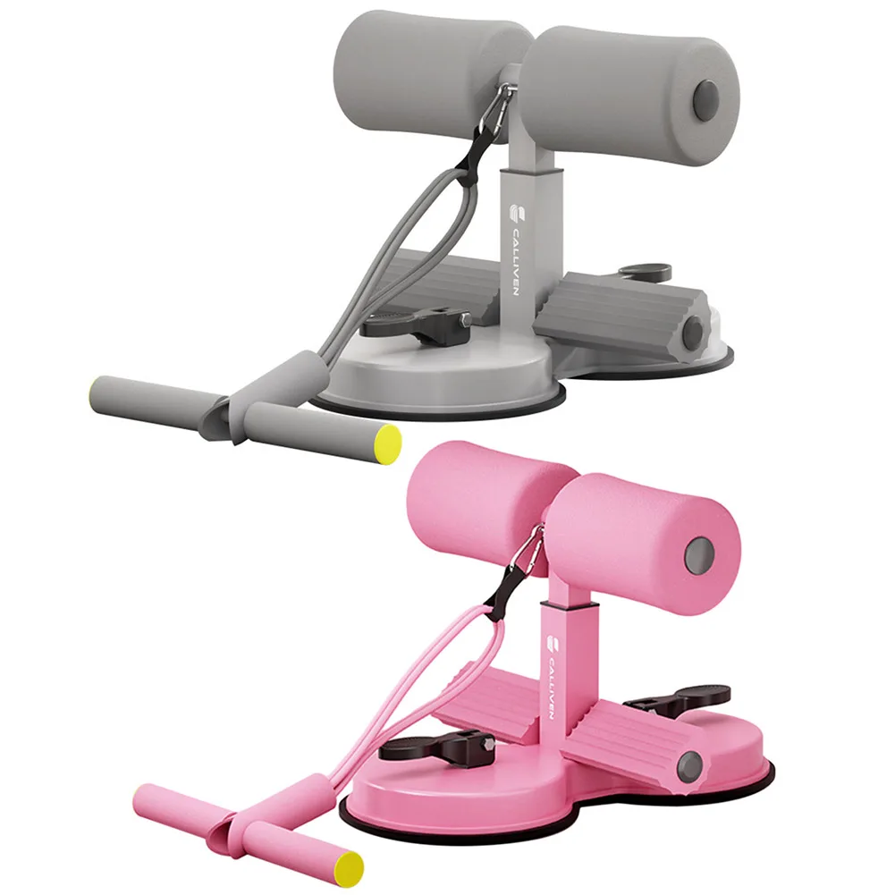 Muscle Training Aid with 2 Suction Cups Sit Up Assistant Device 3 Gear Height Multifunctional Non-Slip Fitness Beauty Equipment