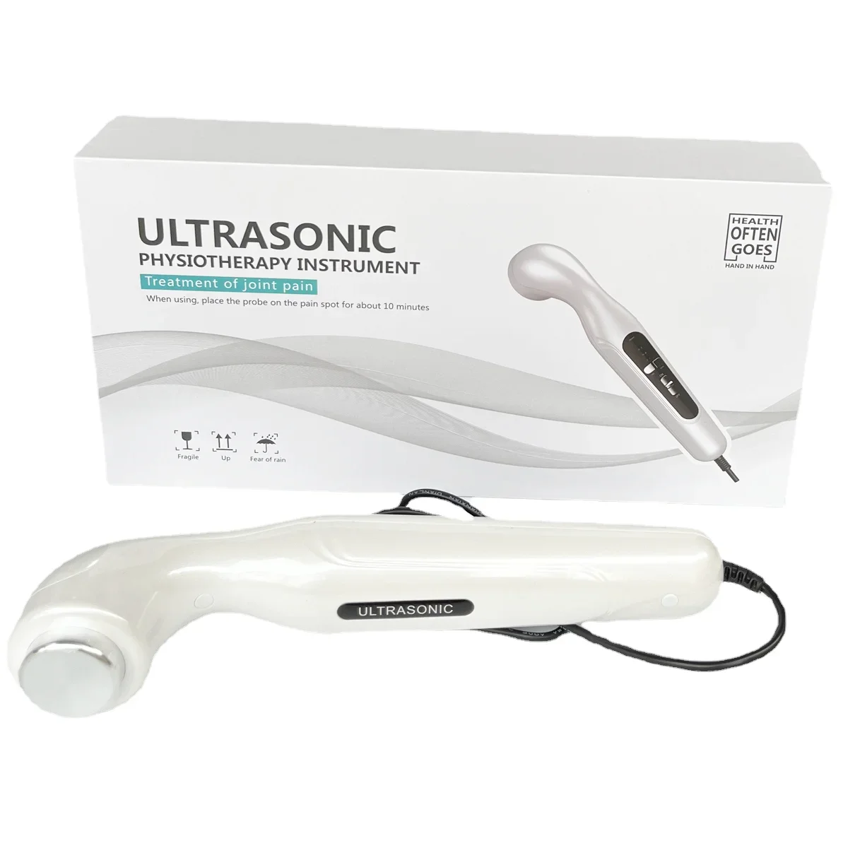 Ultrasound Physiotherapy Device Pain Relief Arthritis Physical Therapy Waist Arm Body Muscle Massager Machine Pressotherapy Tens